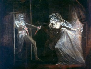 Lady Macbeth Hançerleri Ele Geçiriyor, 1812