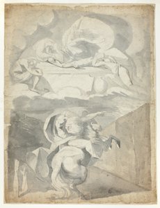 Yeraltı Dünyasında Odin by Johann Heinrich Füssli