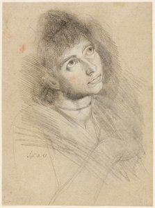 Bir Kadının Portresi (Martha Hess) by Johann Heinrich Füssli
