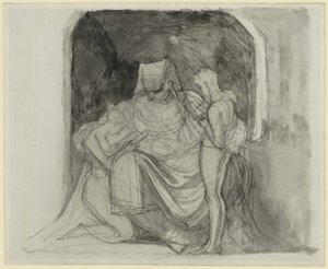 Bilginin Ruhu by Johann Heinrich Füssli