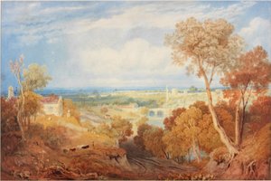 Barnard Kalesi, yaklaşık 1835 (sulu boya ve guaj)