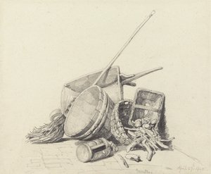 El Arabası ve Sepetli Natürmort, 27 Nisan 1840