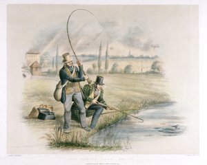 Jack Fishing, Lea Bridge, 