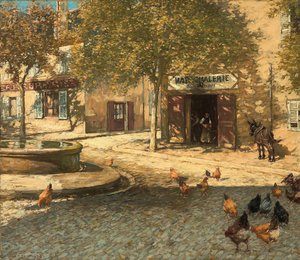 Provence Demirhanesi by Henry Herbert La Thangue