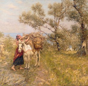 Ligurya Zeytinleri by Henry Herbert La Thangue