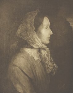 Leydi Tennyson, c. 1893. by Henry Herschel Hay Cameron