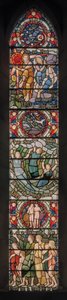 Benedicite Pencere, c.1895 (vitray) by Henry Holiday