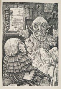 Ama oh, huysuz yeğenim, güne dikkat et', Lewis Carroll, pub'ın The Hunting of the Snark, an Agony in Eight Fits'inden. 1876 by Henry Holiday