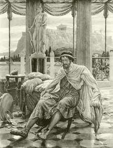 Atinalı Timon (gravür) by Henry Holiday