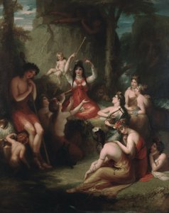 Comus, Circe'nin Büyülerini Dinlerken, 1831