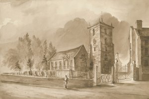 Willenhall Kilisesi: sepya çizimi, nd [1844] (çizim)