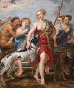 Diana ve Perileri Av İçin Ayrılıyor
