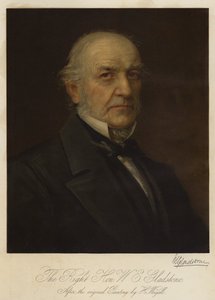 Çok Sayın WE Gladstone (chromolitho) by Henry Jr. Weigall