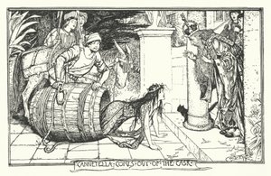 Cannetella Fıçıdan Çıkıyor (gravür) by Henry Justice Ford