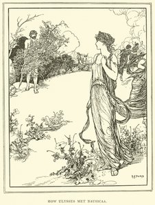 Ulysses Nausicaa ile nasıl tanıştı? by Henry Justice Ford