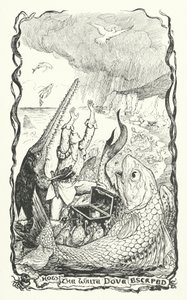 Beyaz Güvercin Nasıl Kurtuldu (gravür) by Henry Justice Ford