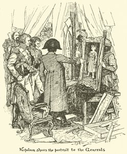 Napolyon, Generallere Portreyi Gösteriyor by Henry Justice Ford