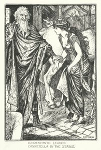 Scioravante Ahırda Cannetella Yaprakları (gravür) by Henry Justice Ford