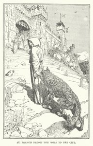 Aziz Francis kurdu şehre getiriyor (lito) by Henry Justice Ford