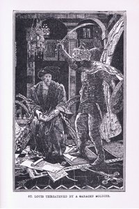 St Louis, saracen askeri tarafından tehdit edildi, 1912 by Henry Justice Ford