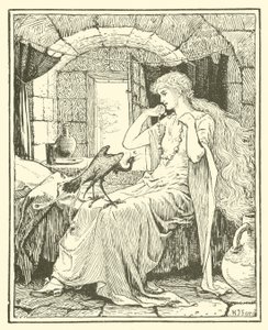 Mavi Kuş (gravür) by Henry Justice Ford