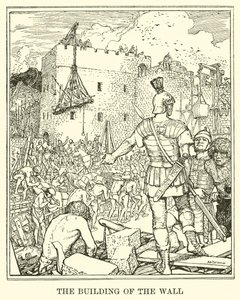 Duvarın İnşası by Henry Justice Ford