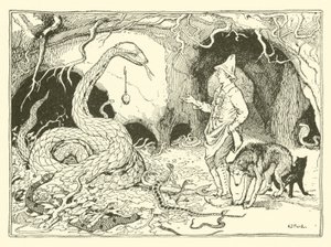 Büyülü Saat (gravür) by Henry Justice Ford