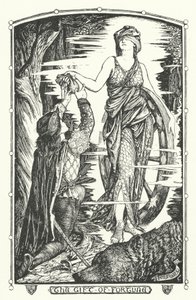 Servet Hediyesi (gravür) by Henry Justice Ford