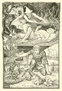 Altın Çocuklar (gravür) by Henry Justice Ford