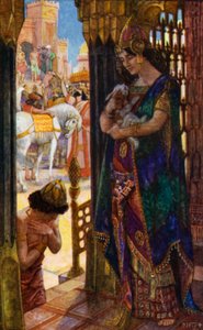 Kral ve Kraliçe, evcil hayvanları geri döndüğünde sevinirler by Henry Justice Ford