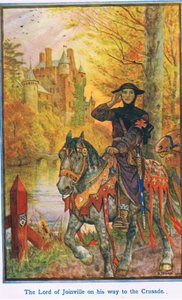 Joinvile Lordu, Haçlı Seferlerine giderken by Henry Justice Ford