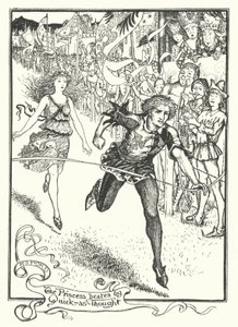 Hızlı-as-Düşünce tarafından dövülen Prenses (gravür) by Henry Justice Ford