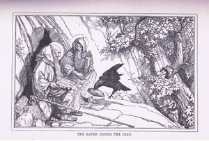 Kuzgun somunu getiriyor, 1912 by Henry Justice Ford