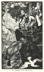 Chateau d'If (taş) mezarlığı by Henry Justice Ford