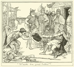 "Onu Daha Uzun Büyütmek için" (gravür) by Henry Justice Ford