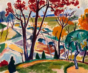 Peyzaj, Köprü, Huntingdon Vadisi, ca. 1915-1916.