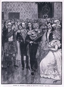George IV, Holyrood Sarayı