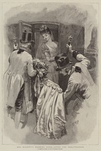 Sunumun Ardından Majestelerinin Çizim Odası