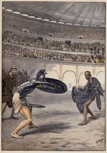amfi tiyatroda by Henry Marriott Paget