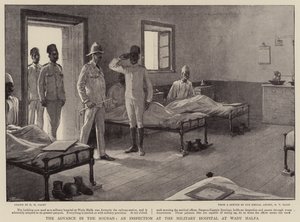 Sudan'daki İlerleme, Wady Halfa'daki Askeri Hastanede Bir Teftiş by Henry Marriott Paget