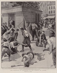 Galata Sokaklarında Hristiyan Katliamı