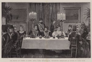 Türkiye Sultanı Yurdunda, Abdülhamid İngiliz Büyükelçisini Yıldız Köşkü