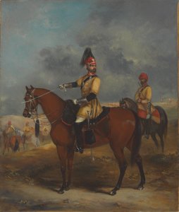 1 Bengal Düzensiz Süvari Bir Subayı
