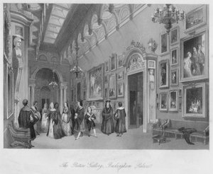 Resim Galerisi, Buckingham Sarayı, c1841