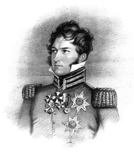 Saxe-Coburg-Saalfeld Prensi Leopold George Christian Frederick, 1816.
