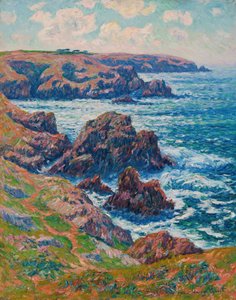 Cléden diyarı, Point de Raz, Finistère, 1911.