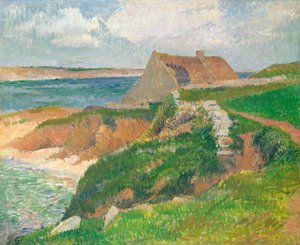 Raguenez Adası, Brittany by Henry Moret