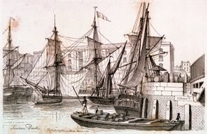 Londra Rıhtımı by Henry Moses