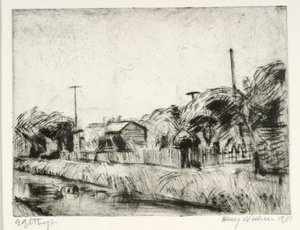 Kanal kenarında tahsisli bahçeler by Henry Nielsen