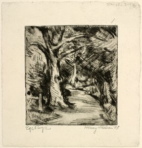 Skovvej. pirinç ormanı by Henry Nielsen